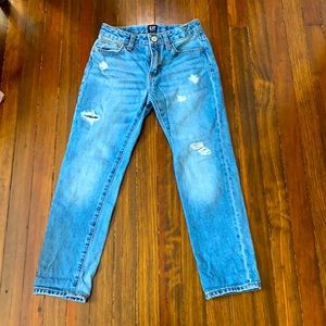 Girls gap slightly ripped jeans size 7